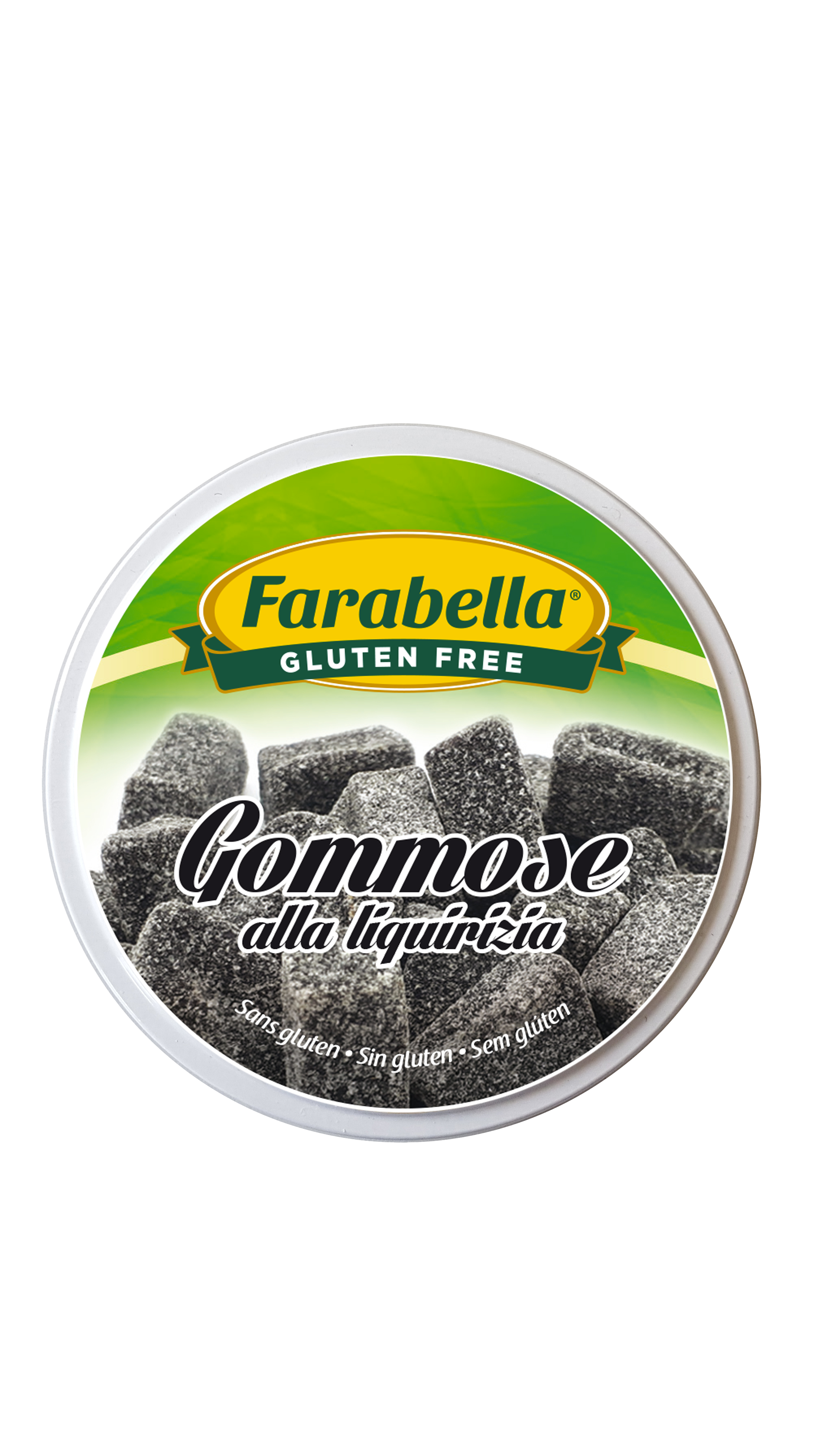 Farabella - Lékořicové gumové bonbóny bez lepku 40 g