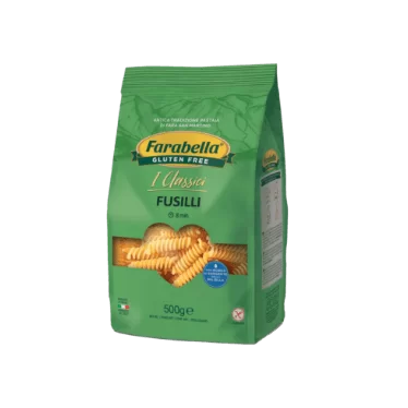 Farabella I Classici FUSILLI kukuřično-rýžové těstoviny bez lepku 500 g