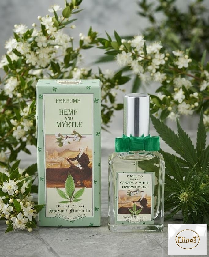 Parfémová voda s vůní konopí a myrty 50 ml