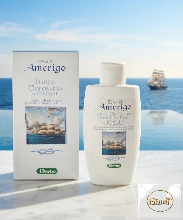Derbe - Terre di Amerigo protivráskový balzám po holení a depilaci s mořskou vůní 100 ml