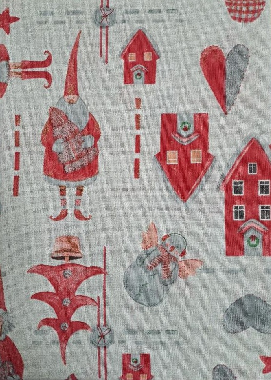 Ubrus Vánoce 70 % bavlna + 30 % polyester 12 osob 140 x 240 cm