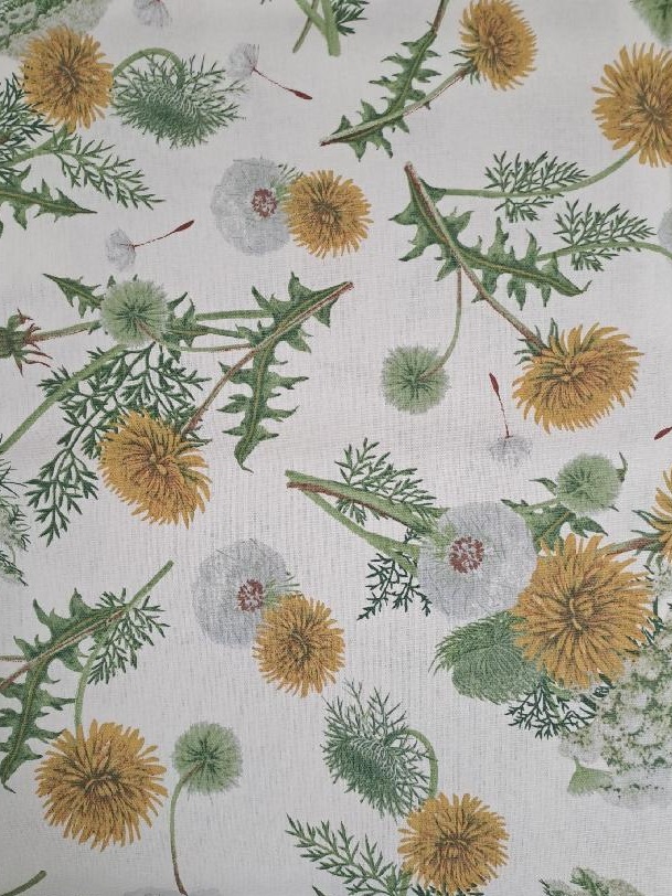 Ubrus PAMPELIŠKY pro 12 osob 100% bavlna Made in Italy 140 x 240 cm