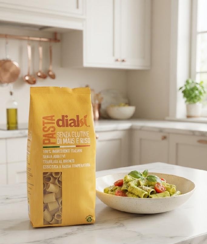 dialsi Mezze Maniche Kukuřično-rýžové těstoviny bez lepku 800 g