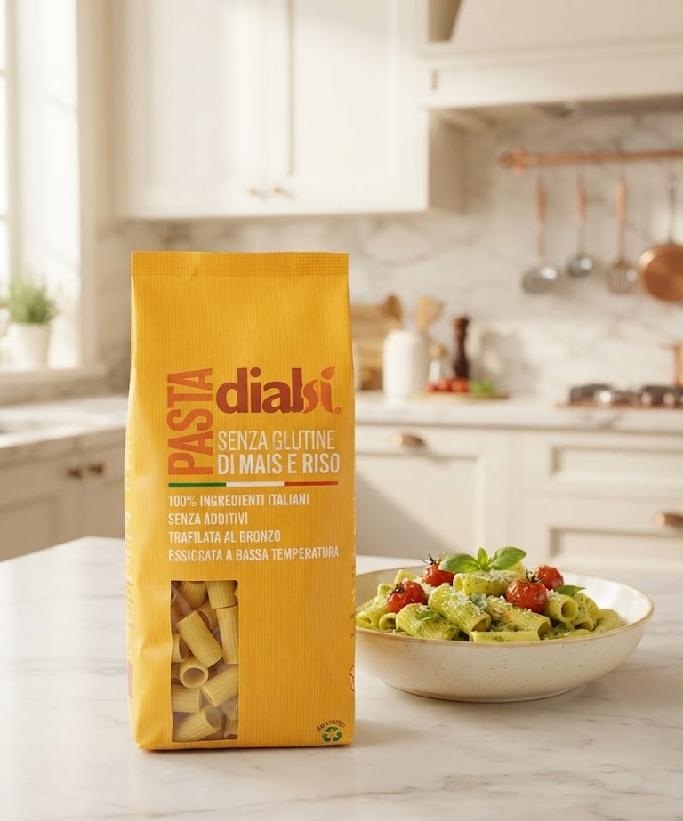 dialsi Rigatoni Kukuřično-rýžové těstoviny bez lepku 800 g