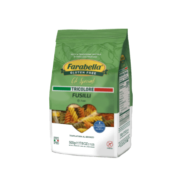 Farabella - FUSILLI Trojbarevné kukuřično-rýžové těstoviny 500 g