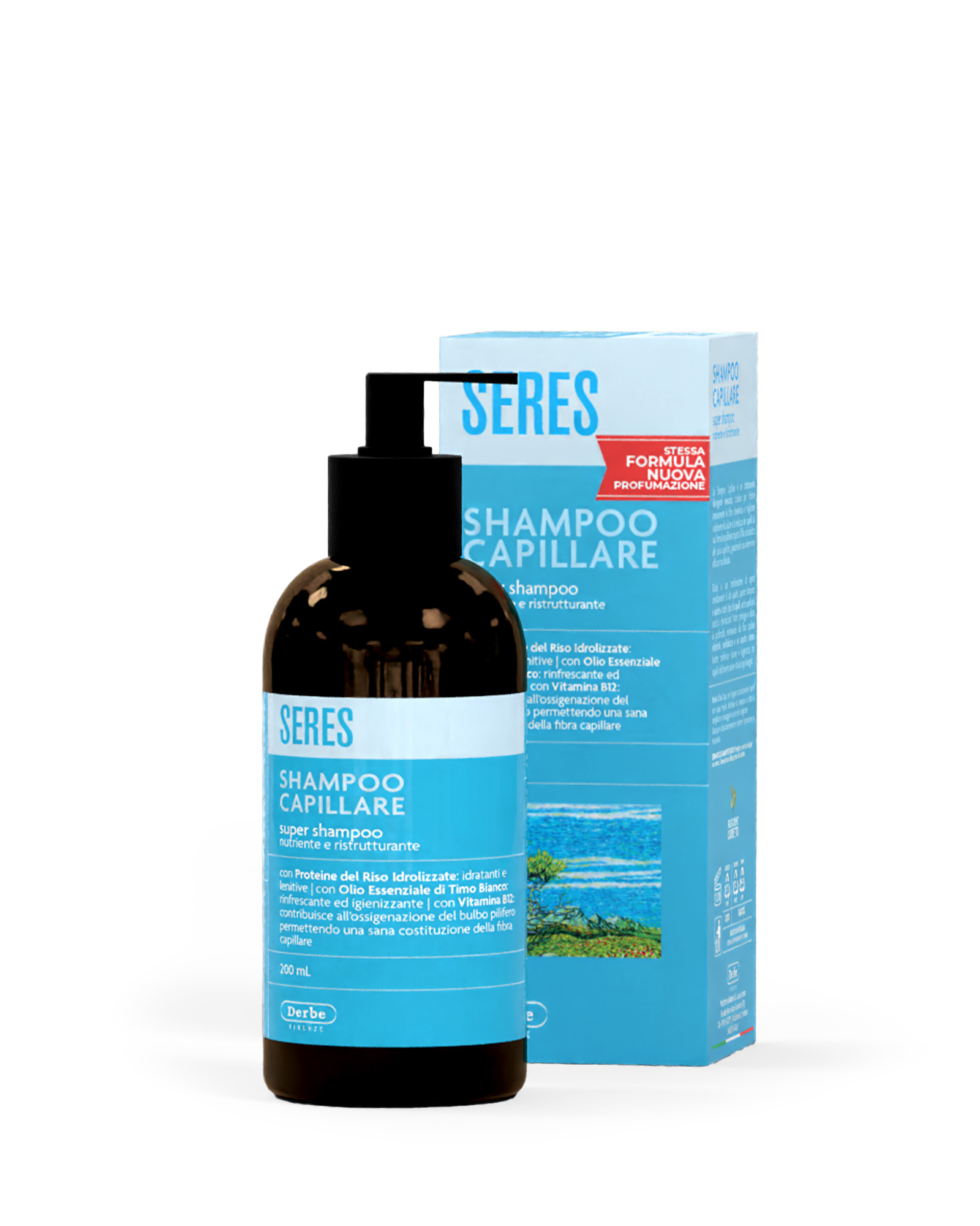 Derbe - Blue - Super kondicionerový kapilární šampon na vlasy 200 ml