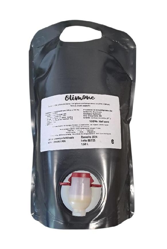 Toskánský extra panenský olivový olej s citronem 1,5 l