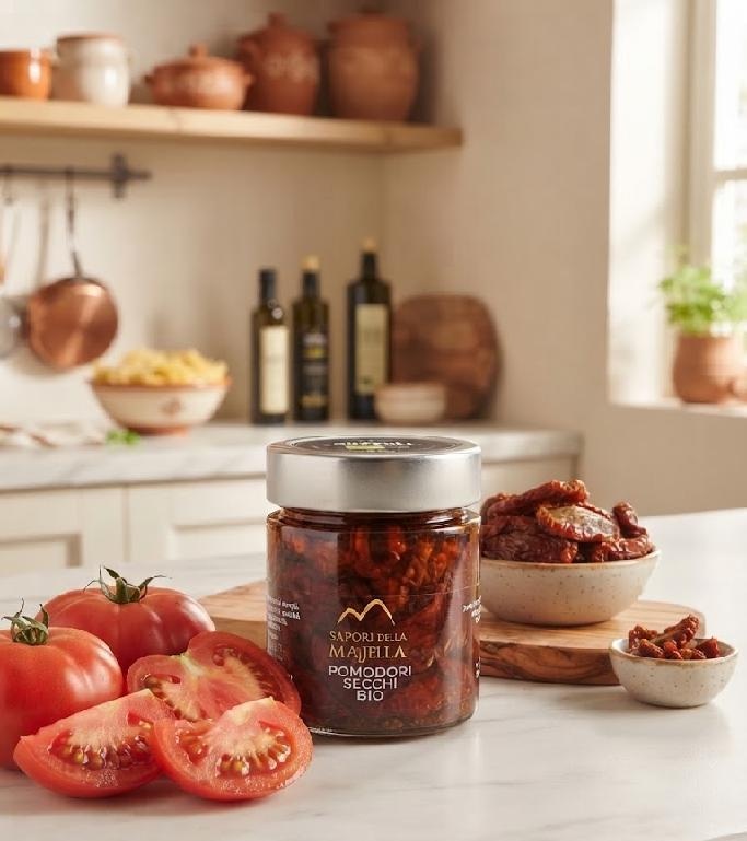 Sapori della Majella - Bio sušená rajčata v e.v.o. oleji 230 g
