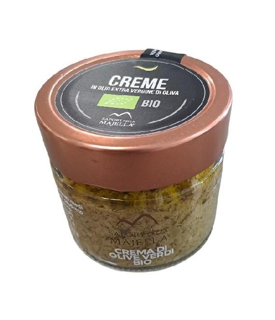 Sapori della Majella - Bio krém ze zelených oliv v e.v.o. oleji 160 g