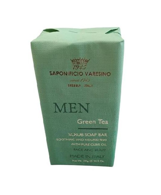 Saponificio Varesino - Zelený čaj - přírodní peelingové mýdlo 300 g