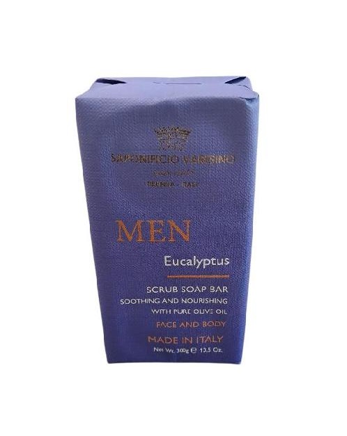 Saponificio Varesino - Eukalyptus - přírodní peelingové mýdlo s olivovým olejem 300 g