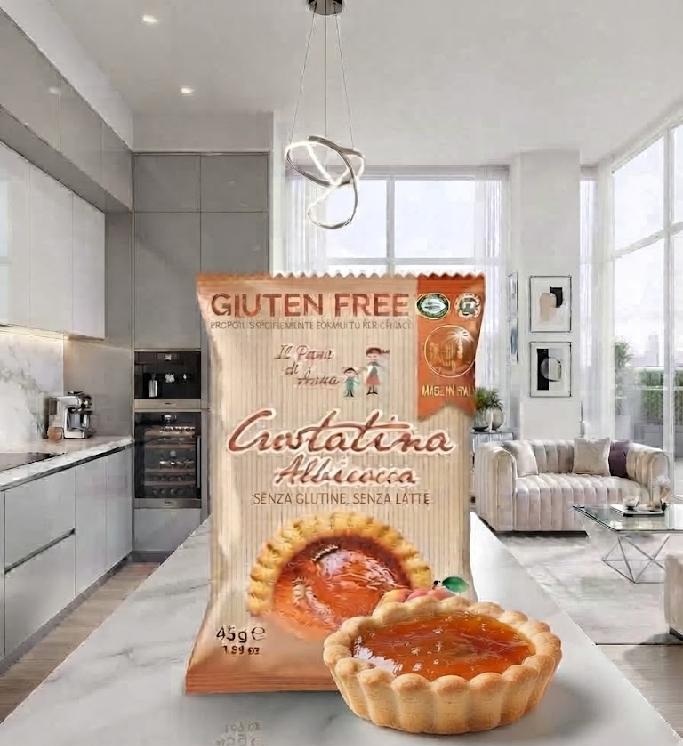 Il Pane di Anna - Meruňkový koláček bez lepku a mléka 45 g