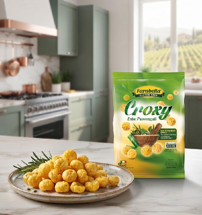 Farabella - Pečené kukuřičné kuličky s provensálskými bylinkami s omega 3 bez lepku 50 g