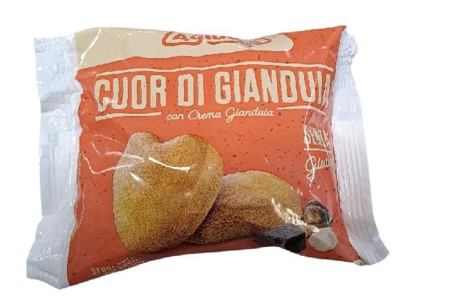 Agluten - Srdíčko s nugátovým krémem bez lepku 37,5 g