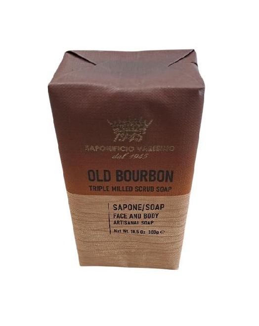 Saponificio Varesino - Old Bourbon přírodní peelingové mýdlo 300 g