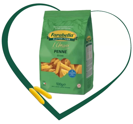 Farabella Le Pastine PENNE kukuřično-rýžové těstovinky bez lepku 250 g