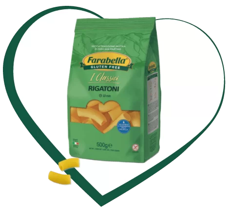 Farabella I Classici RIGATONI kukuřično-rýžové těstoviny bez lepku 500 g