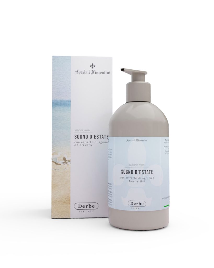 Derbe LETNÍ SEN - Tekuté mýdlo na ruce s vůní Maliny a Grepu 250 ml