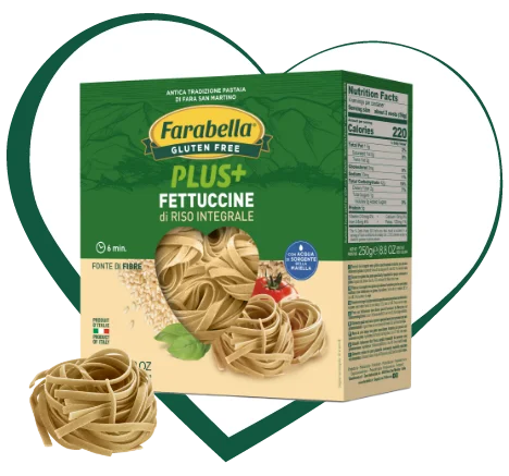 Farabella FETTUCCINE Celozrnné rýžové těstoviny bez lepku 250 g
