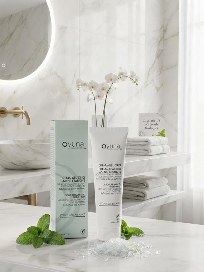 OYUNA Bio kryo krémový gel na unavené nohy 150 ML