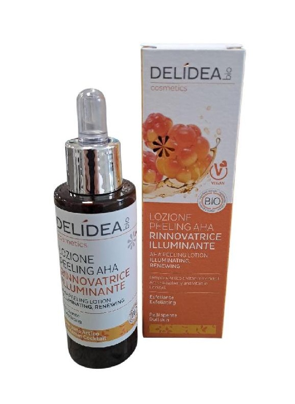 DELIDEA Arktická Malina - Bio rozjasňující peeling na obličej 30 ml