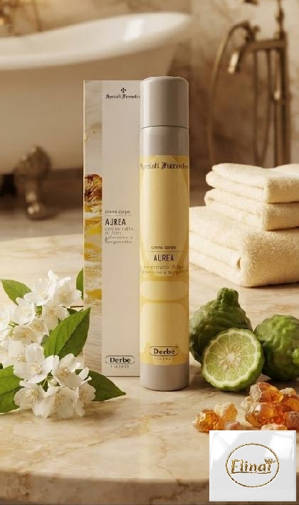 Speziali Fiorentini - AUREA Tělový krém s výtažkem jasmínových květů a bergamotu 100 ml