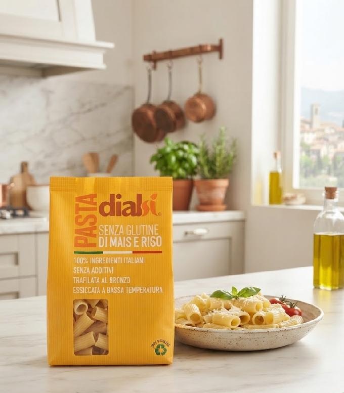 dialsi Rigatoni kukuřično-rýžové těstoviny bez lepku 400 g
