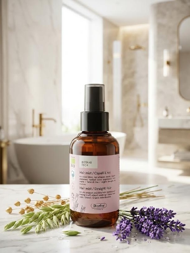 Derbe - Bio vlasová voda na rovné vlasy 100 ml