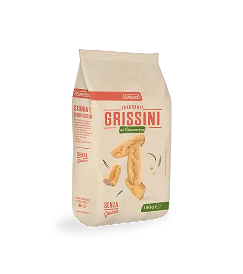Agluten - Rozmarýnové křupavé tyčinky bez lepku 150 g
