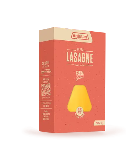 Agluten LASAGNE kukuřično-rýžové bez lepku 250 g