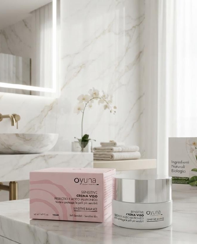 Oyuna - Bio prebiotický krém na obličej s kyselinou hyaluronovou 50 ml