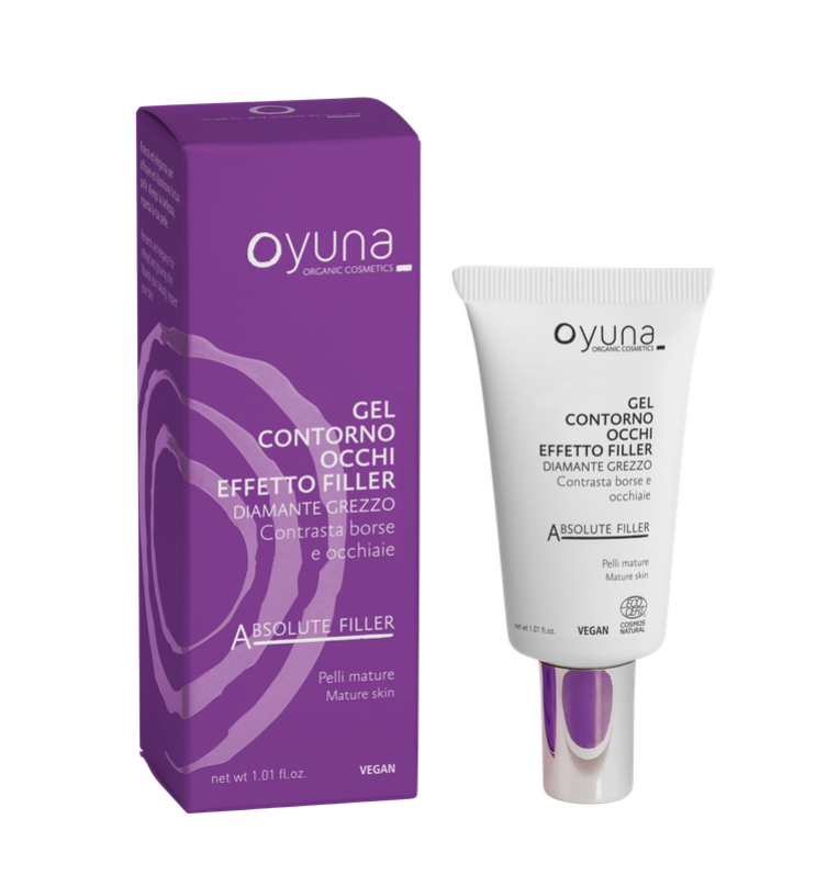 Oyuna - Bio gel kolem očí se surovým diamantem s vyhlazujícím efektem 30 ml