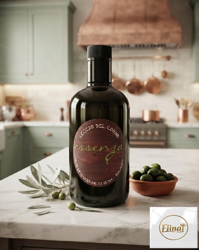 Essenza Leccio del Corno - Bio jednodruhový toskánský extra panenský olivový olej 500 ml