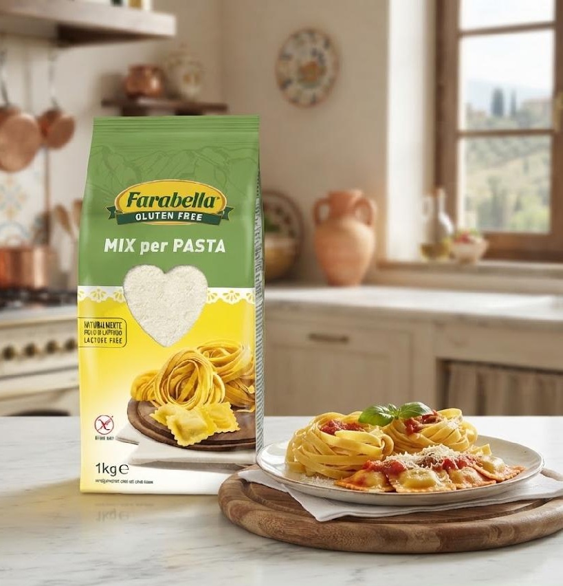 Farabella Směs na těstoviny bez lepku a laktózy 1 kg