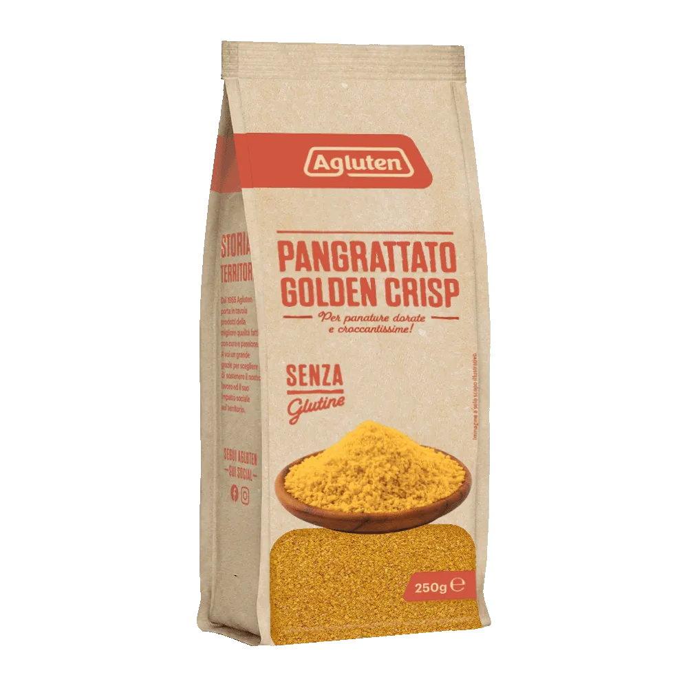 Agluten - Zlatavá křupavá strouhanka bez lepku 250 g