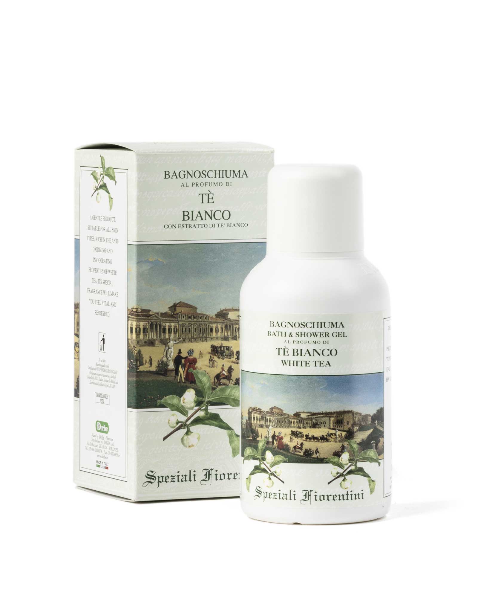 Speziali Fiorentini - Bílý čaj koupelový a sprchový gel 250 ml