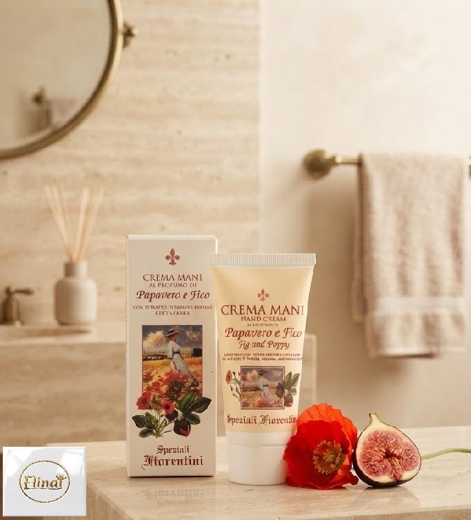 Krém na ruce s vůní vlčího máku a fíku 25 ml