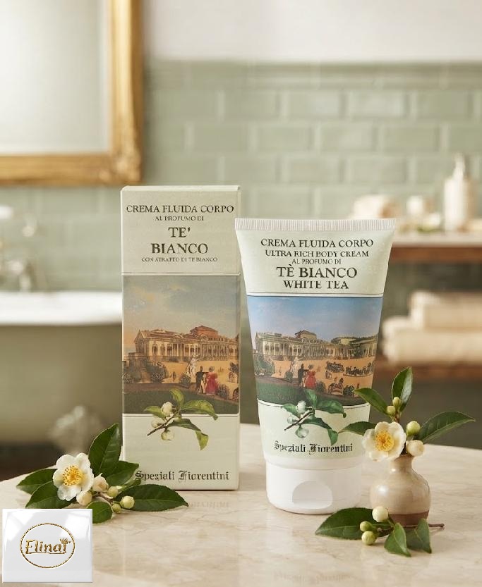 Speziali Fiorentini - Bílý čaj tělový krém 150 ml