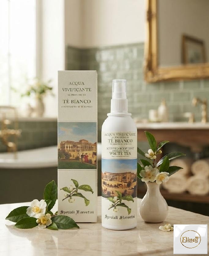 Bílý čaj - Povzbuzující tělová voda s vůní bílého čaje 200 ml