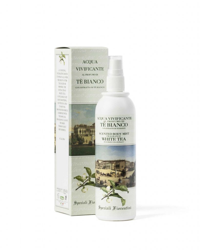 Bílý čaj - Povzbuzující tělová voda s vůní bílého čaje 200 ml