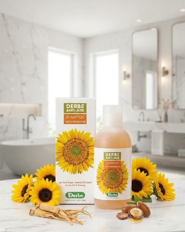 Derbe Anti-age výživný šampon na vlasy 200 ml