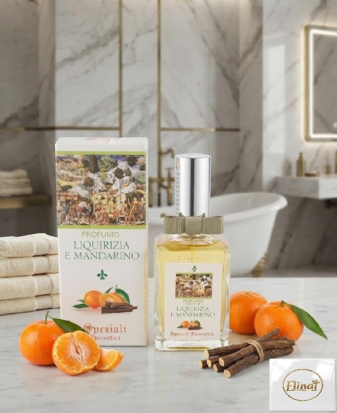 Parfémová voda s vůní lékořice a mandarinky 50 ml