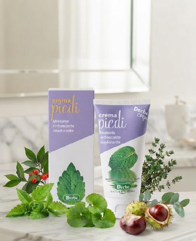 Derbe - Hydratační krém na nohy s mátou 75 ml