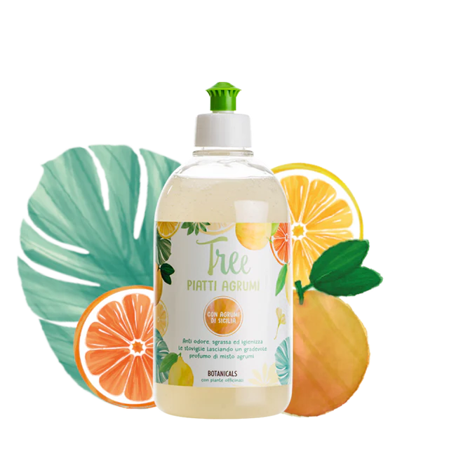 Tree - Bio Eko mycí prostředek na nádobí s citrusovou vůní 500 ml