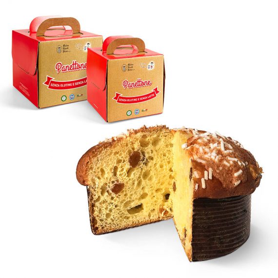 Il pane di Anna - Panettone bez lepku, mléka a kandovaného ovoce 250 g
