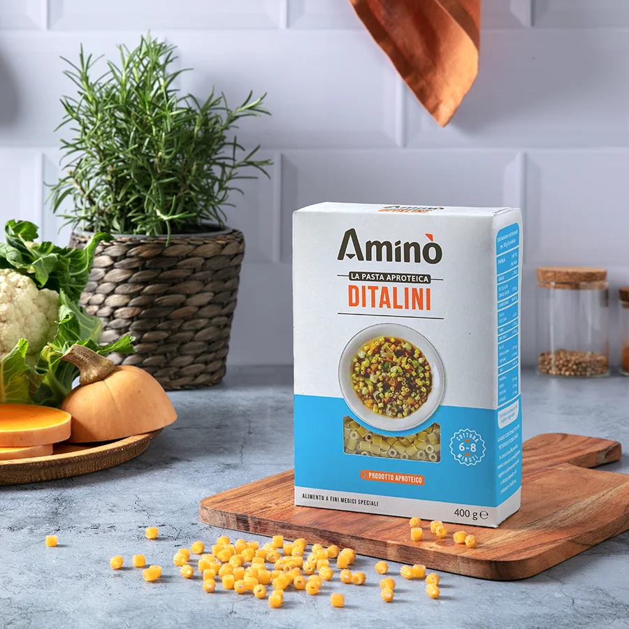 Amino - Nízkobílkovinné těstoviny DITALINI 400 g