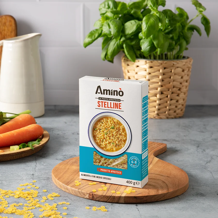 Amino - Nízkobílkovinné těstoviny STELLINE 250 g