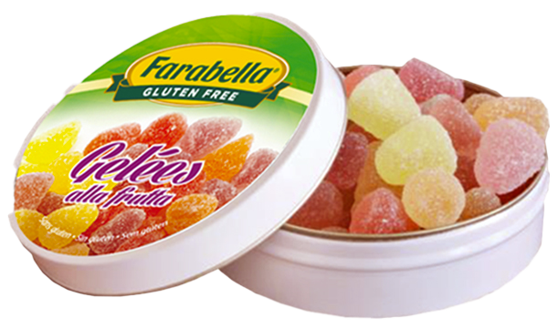 Farabella - Želé ovocné bonbóny bez lepku 40 g