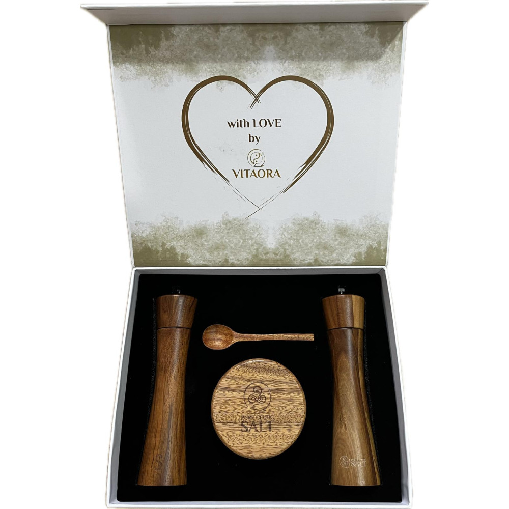 Dárková sada - DŘEVĚNÉ MLÝNKY a SLÁNKA