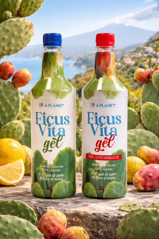 A-planet - 100 % rostlinný funkční nápoj Antioxidační mix 92 % gel z opunciového listu 1000 ml